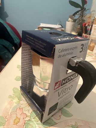 Cafetera Monix Vitro Express 3 tazas