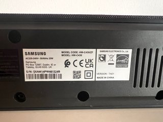 Barra de Sonido Samsung HW-C430/ZF