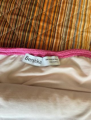 Vestido de tirantes a rayas