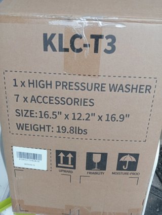 Hidro limpiadora alta presión agua fría