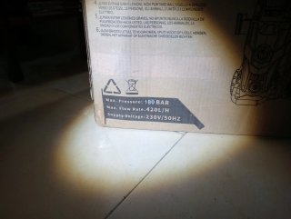 Hidro limpiadora alta presión agua fría