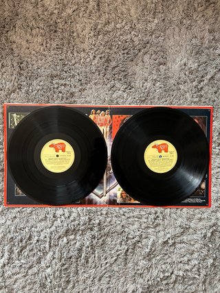 Collezione di vinili dei Beatles