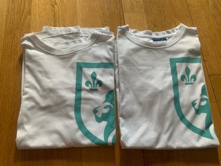 2 Camisetas TRINITY Talla 14