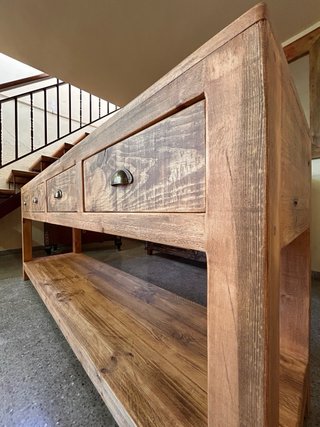 Consola Aparador Pino Macizo Flandes