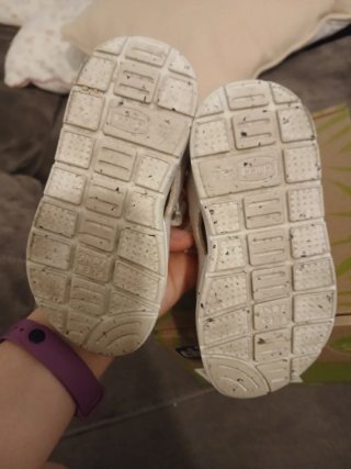 Sandalias niña blancas