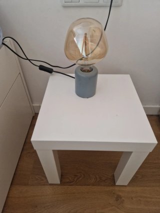 2 Mesitas de Noche Ikea Lack Blancas