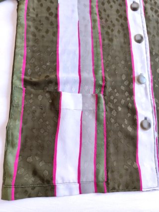 Conjunto Falda y Blusa Rayas