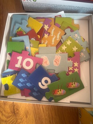 Lote de 6 juegos de mesa infantiles