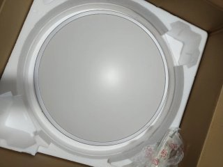 Plafón LED redondo 3 unidades