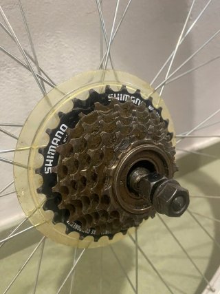 Bicicleta BTWIN para reparar