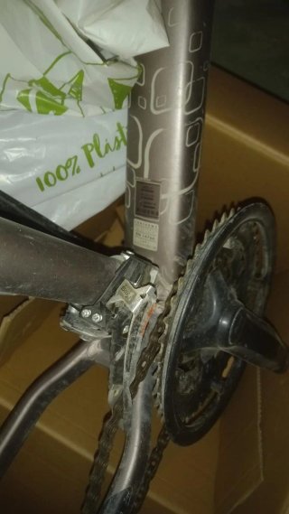 Bicicleta BTWIN para reparar