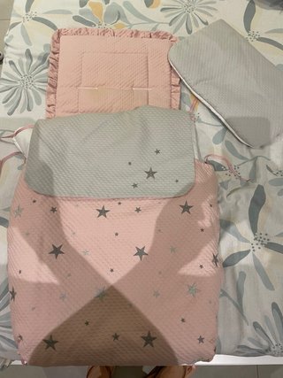 Saco Capazo Paz Rodríguez Estrellas Rosa