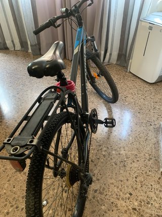 Bicicleta Montaña B'TWIN Rockrider 340 + bomba air