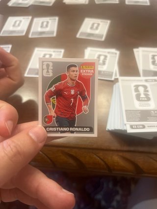 Cromo Extra Cristiano Ronaldo Panini FIFA sticker