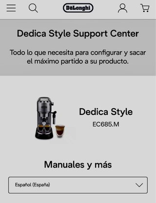 Delonghi Dedica Style!! SIN USO!!!!!FUERTEVENTURA