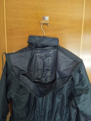 Cazadora militar azul