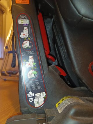 Silla coche Jane 3 grupos