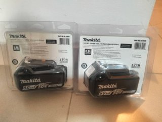 2 Baterias 18V 6Ah para Makita LXT Tipo BL1860B