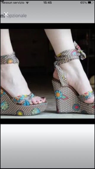 Sandali Sergio Rossi donna multicolor