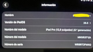 iPad Pro 12.9 M2 Plata 6ºgen