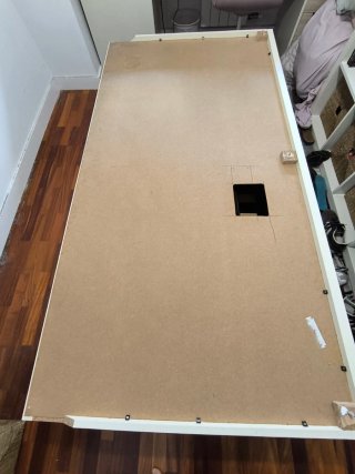 Cama Abatible Horizontal 90x190cm. Somier láminas