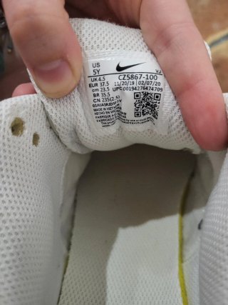 Zapatillas Nike Air Max Blancas y Plateadas