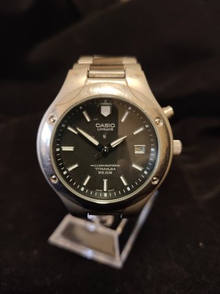Casio reloj hombre LIN-165 Titanium Illuminator