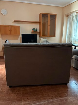 Coppia di divani a 2 posti grigi