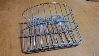 Portaspugna metallo e plastica