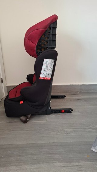 Silla coche seguridad ISOFIX Nania Roja
