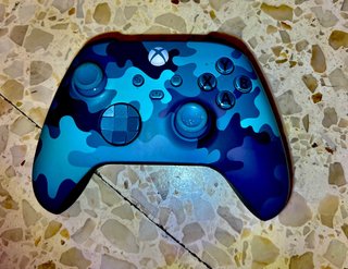 Mando Xbox Camuflaje Azul