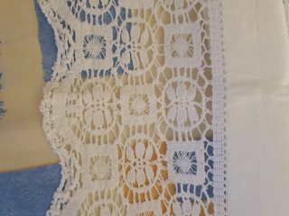 Risvolta letto matrimoniale vintage misto lino