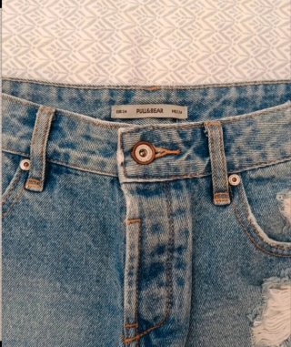 Shorts vaqueros rotos mujer Talla S