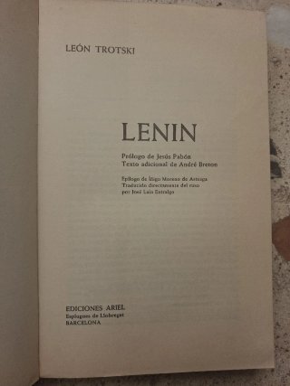 Lenin, por Trotski