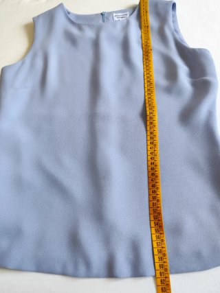 Conjunto pantalón y top azul