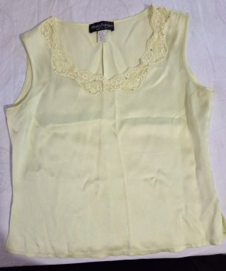 Blusa Marta Palmieri encaje talla S