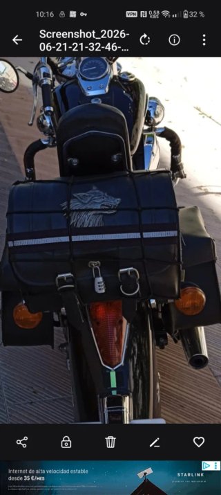 Respaldo Moto Negro y Plata