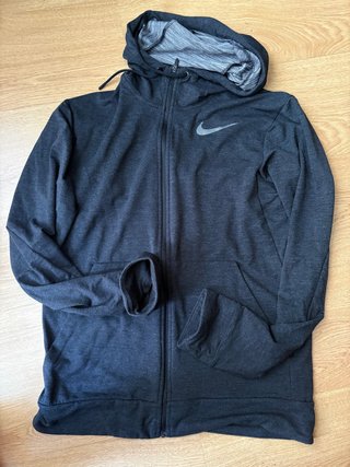 Sudadera Nike Gris con Cremallera