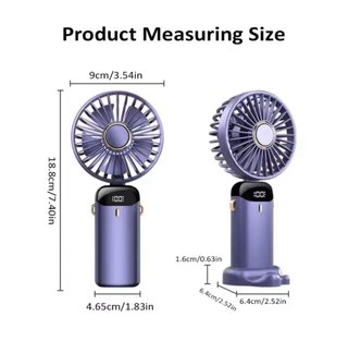 Mini ventilatore portatile ricaricabile