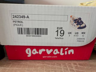 Zapatillas Garvalin Talla 19 Dinosaurios