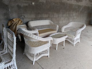 Conjunto Muebles Jardín Ratán