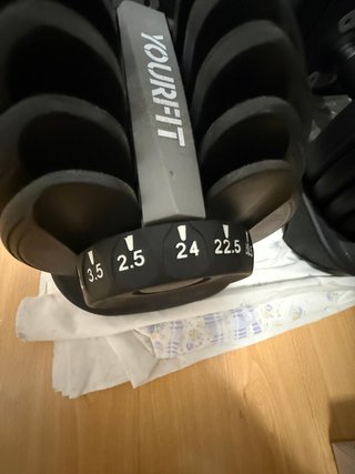 Mancuernas Ajustables hasta 24kg (Par)