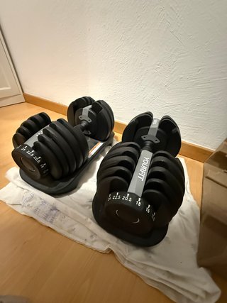 Mancuernas Ajustables hasta 24kg (Par)