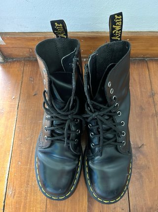 Botas Dr. Martens negras Cuero Blando