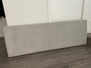 Cabecero nuevo tapizado 150x53 gris claro