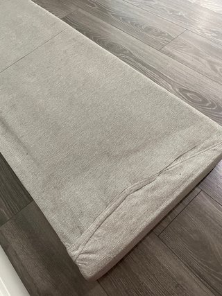 Cabecero nuevo tapizado 150x53 gris claro