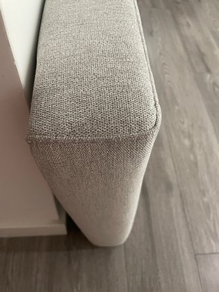 Cabecero nuevo tapizado 150x53 gris claro