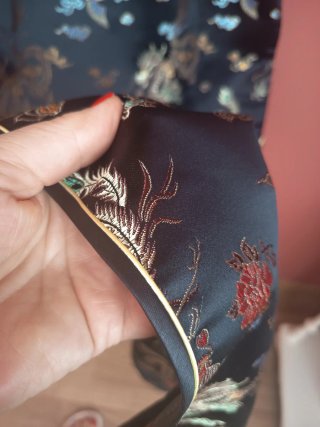 Vestido japonés dragones talla S