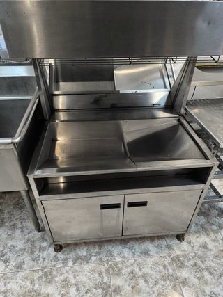 Mueble Caliente Mantenimiento Alimentos Acero Inox