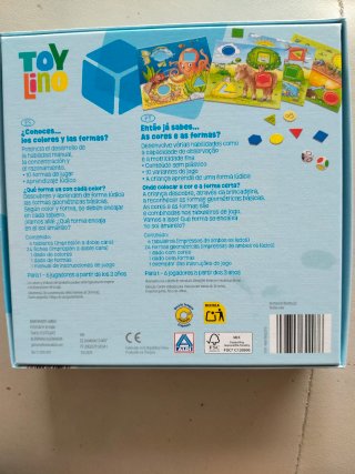 Juego educativo Toy Lino colores y formas